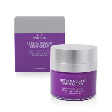 „Youth Lab Retinol Reboot“ naktinis kremas nuo raukšlių, stangrinamasis ir senėjimą stabdantis naktinis kremas, 50 ml