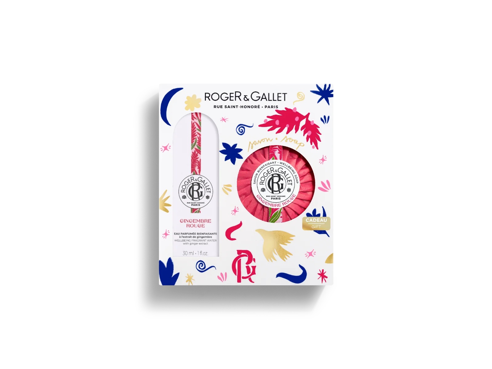 Set corporal perfumado R&G Roger & Gallet Noel Gingembre Rouge
