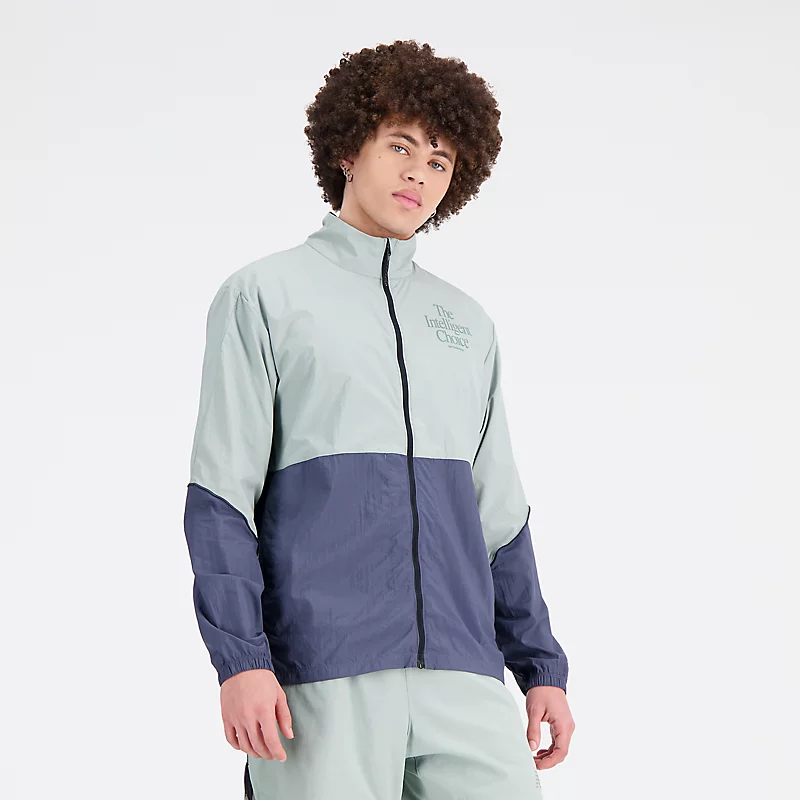 Męska kurtka graficzna Impact Run Packable - JUNIPER