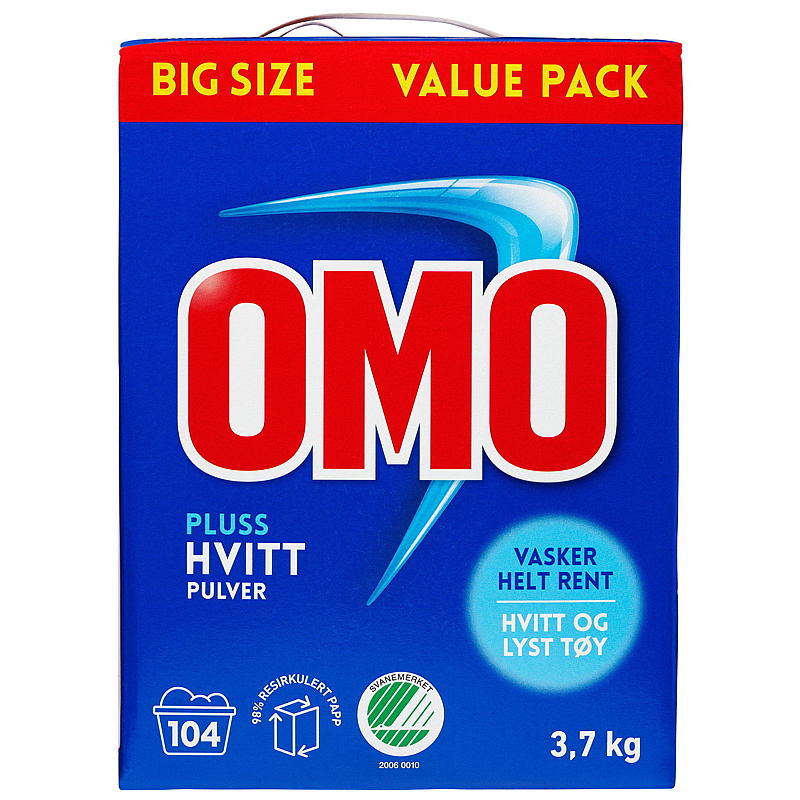 Omo Omo Plus Bianco 3,7 kg
