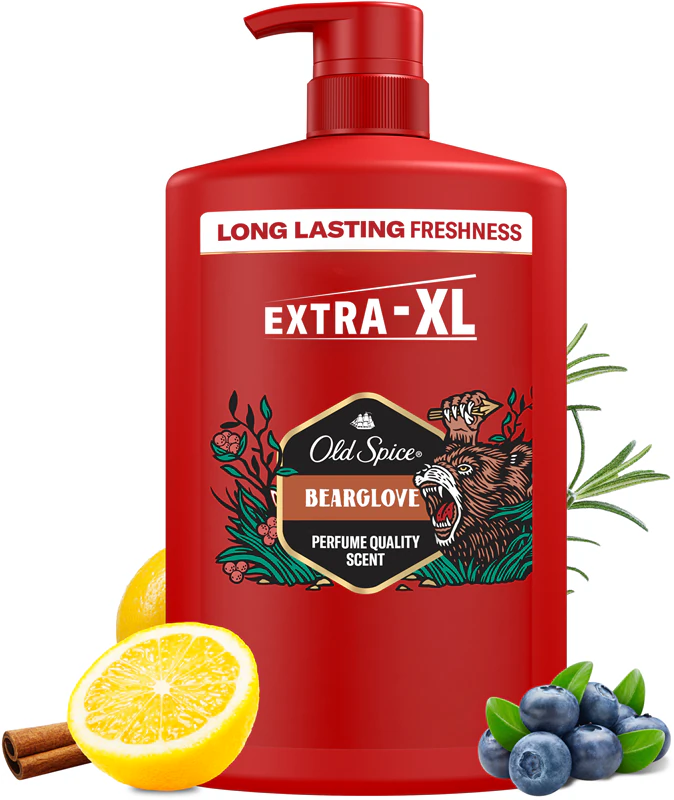 Old Spice Bearglove Body and Hair Shower Gel