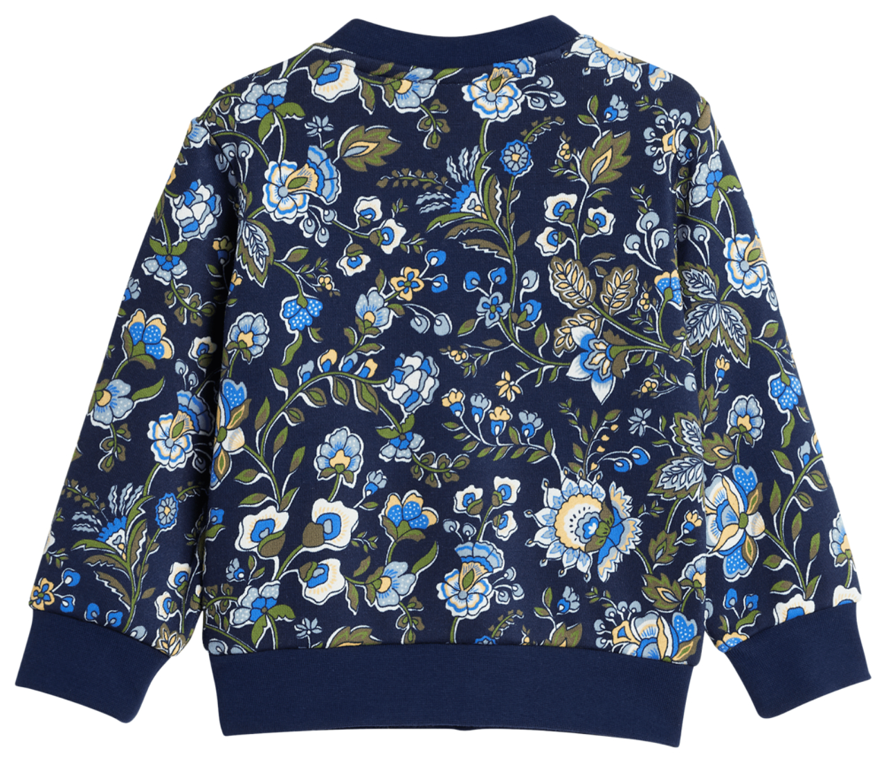 Detská mikina adidas Originals X Liberty London s okrúhlym výstrihom