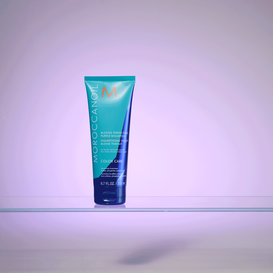 Șampon pentru păr blond perfect, violet, 200 ml - Moroccanoil
