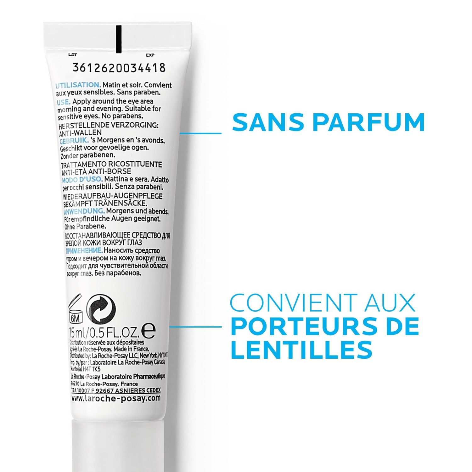 La Roche-Posay Substiane [+] Yeux Soin anti-âge reconstituant fondamental