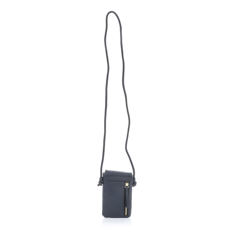 Dámská modrá crossbody kabelka