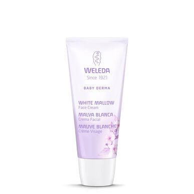 Weleda Baby Derma White Mallow Face Cream, zklidňující pleťový krém pro intolerantní pleť