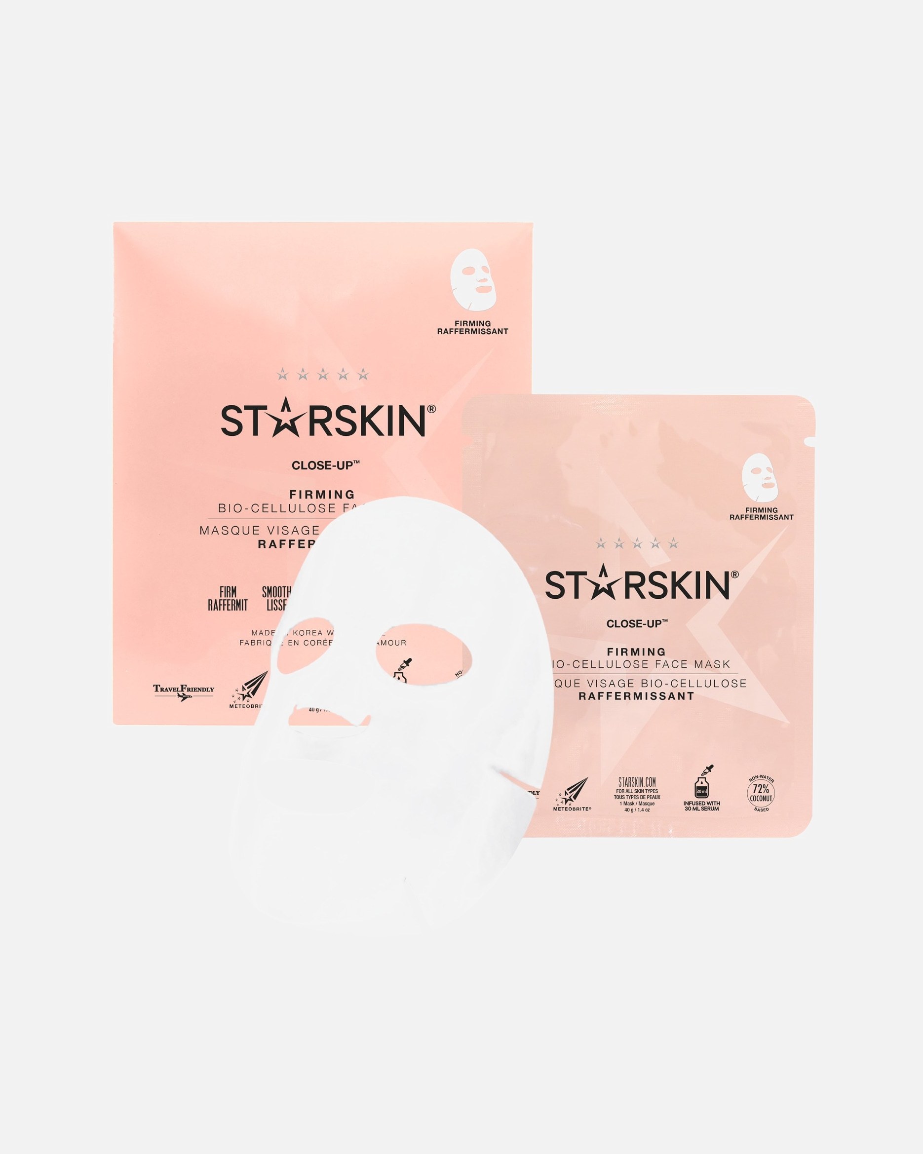 STARSKIN® Close-Up™ Učvršćujuća maska od bioceluloze s kokosom - 30 ml