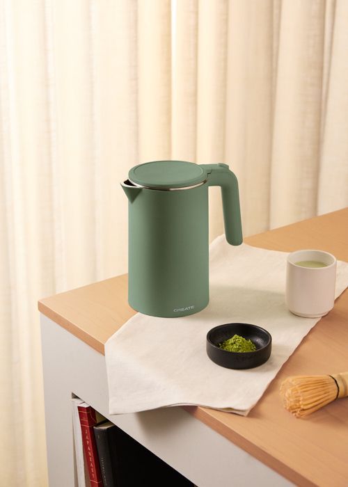 Bouilloire électrique - Create - Kettle Studio Pro - 1L - Température réglable - Acier inoxydable