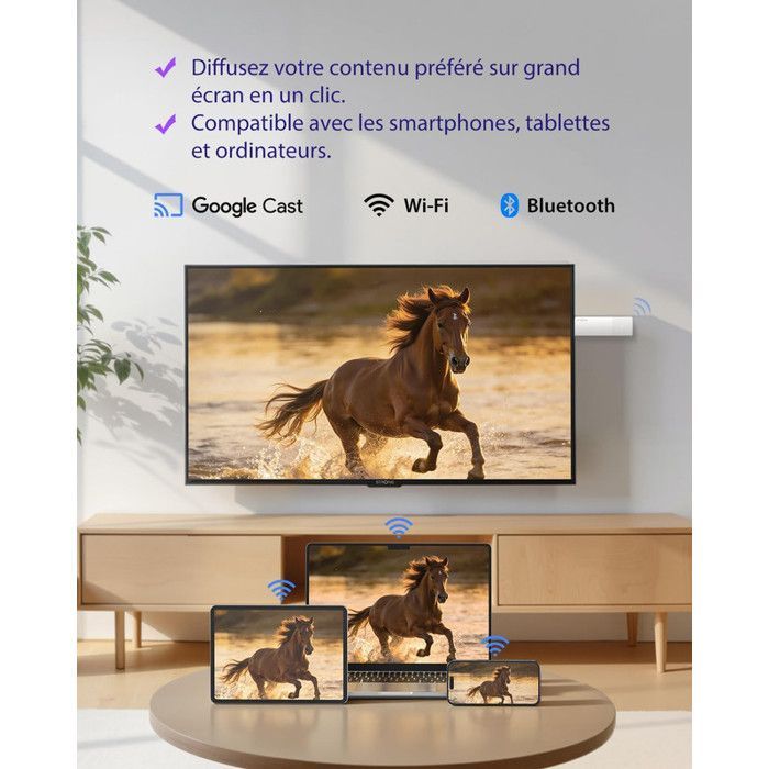 STRONG - LEAP-AIR - Streaming Box Google TV 4K - Chromecast - Wi-Fi - Bluetooth - Google Assistente - Dolby Atmos/Vision - HDR