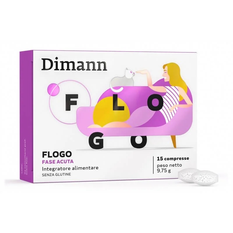 DIMANN Dimann Flogo 15 tabletten