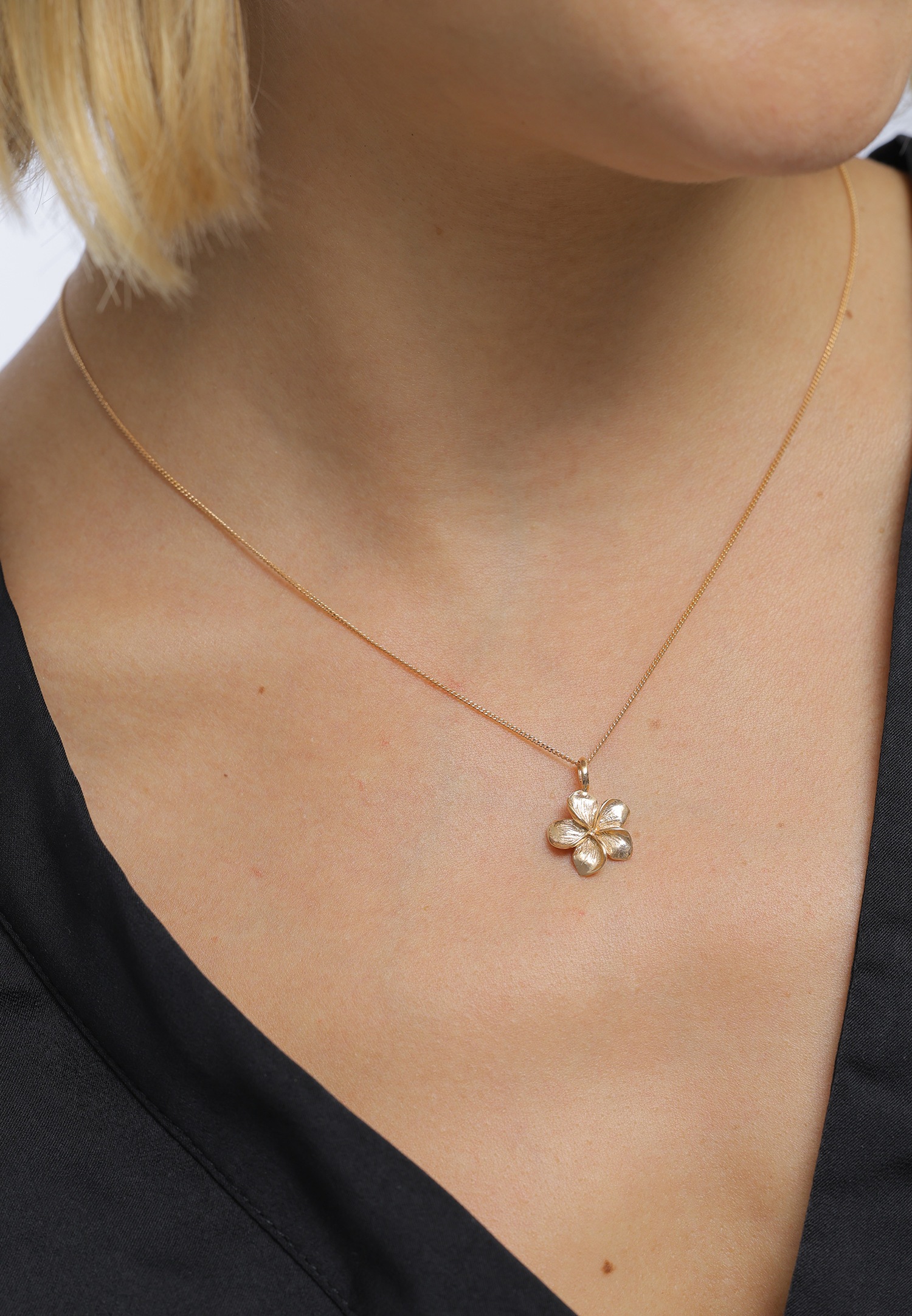 Elli Femme Pendentif Frangipanier - (925/1000) Argent