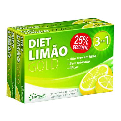 Diet Limão Pack Diet Limão Gold 25% Desconto      120 cápsulas 120 cápsulas