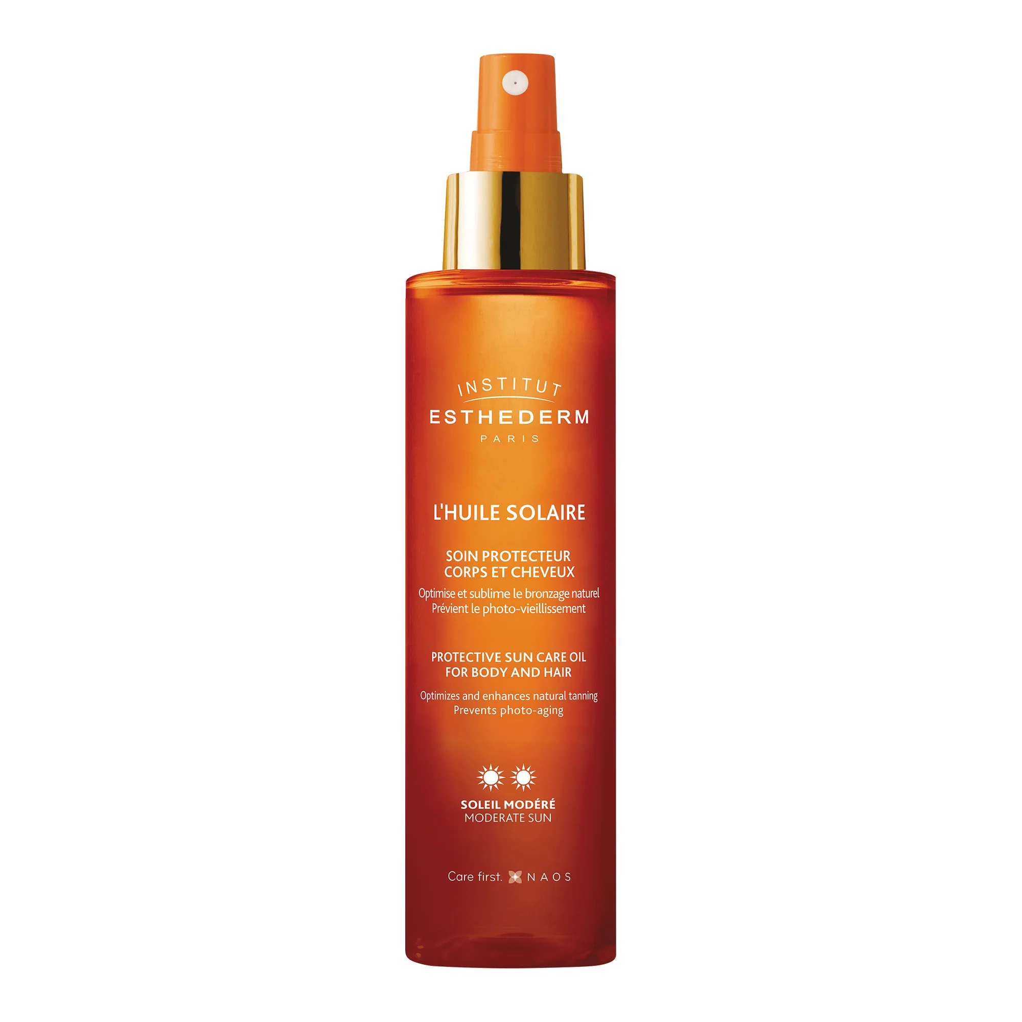 Solari L'Huile Solaire  - Sole Moderato - Olio solare corpo media prot.