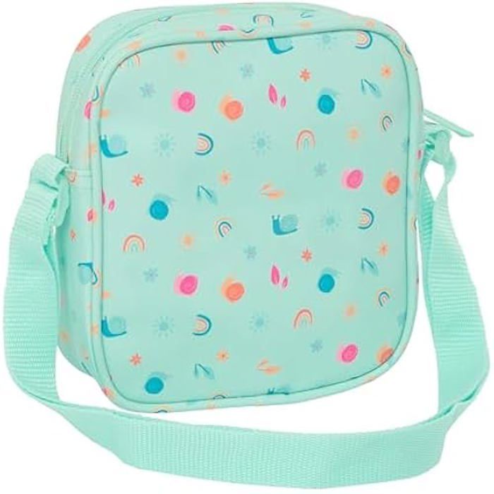 Bolso bandolera infantil - SAFTA - PRESCHOOL CARACOL - Rosa - Con cremallera - Unisex