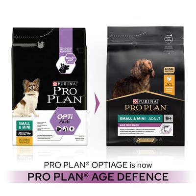 PURINA PRO PLAN Pequeño y Mini Adulto 9+ Edad Protección - Pollo