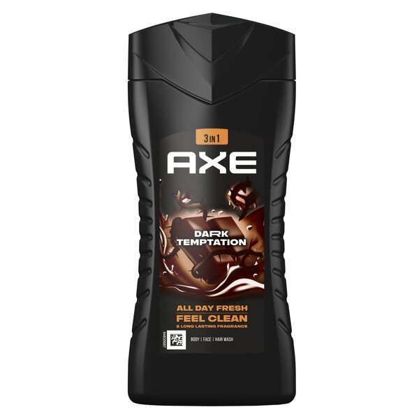 Axe Dark Temptation 3 viename dušo želė, 250 ml