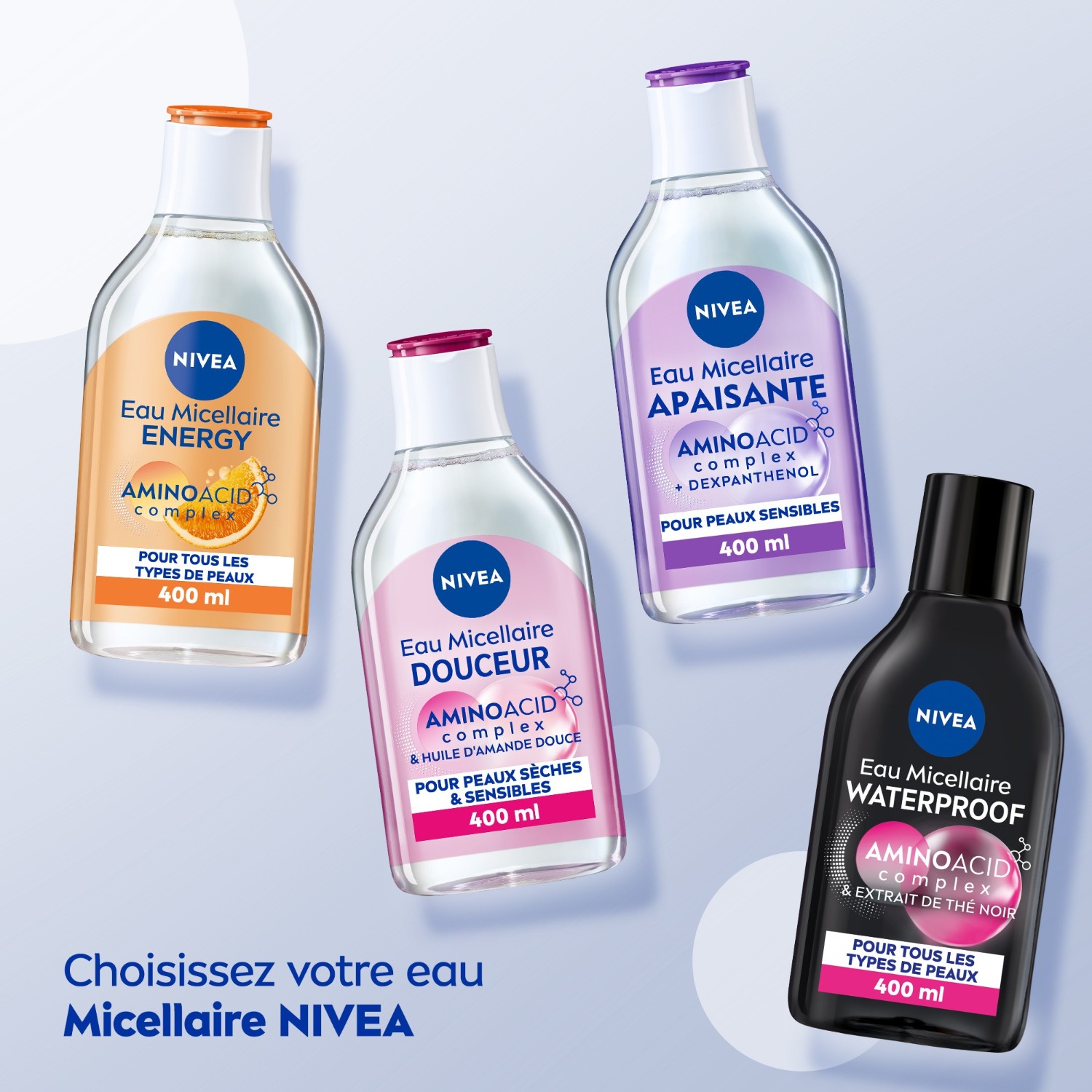 NIVEA Visage yeux et lèvres non parfumé peaux sèches