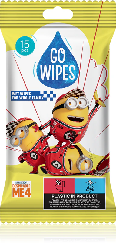 GoWipes vochtige doekjes voor het hele gezin, vochtige handreinigingsdoekjes