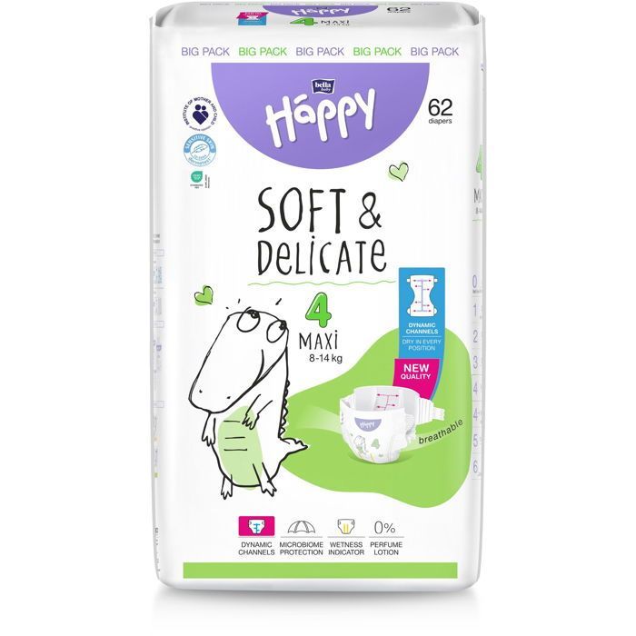 BELLA Baby Happy Maxi Box (124 ks)