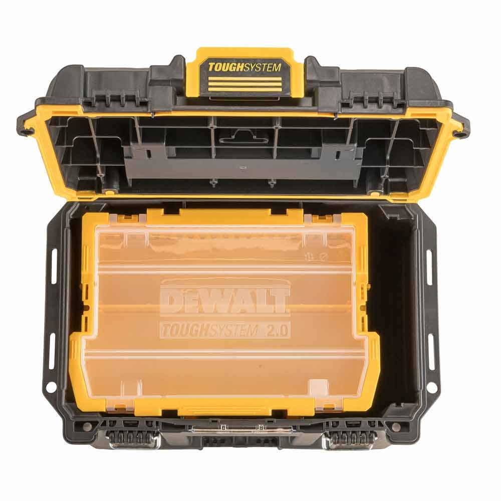 Caixa de ferramentas DEWALT TOUGHSYSTEM 2.0 de meia largura DWST08035-1