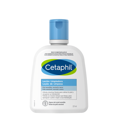 Loción limpiadora Cetaphil para piel sensible y seca 237 ml