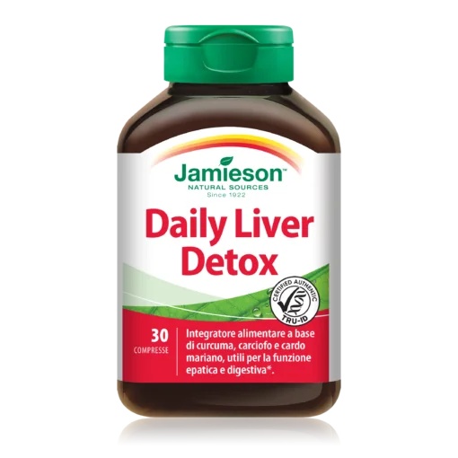 JAMIESON Jamieson Dagelijkse Leverdetox 30 tabletten Spijsverterings- en leverfunctie