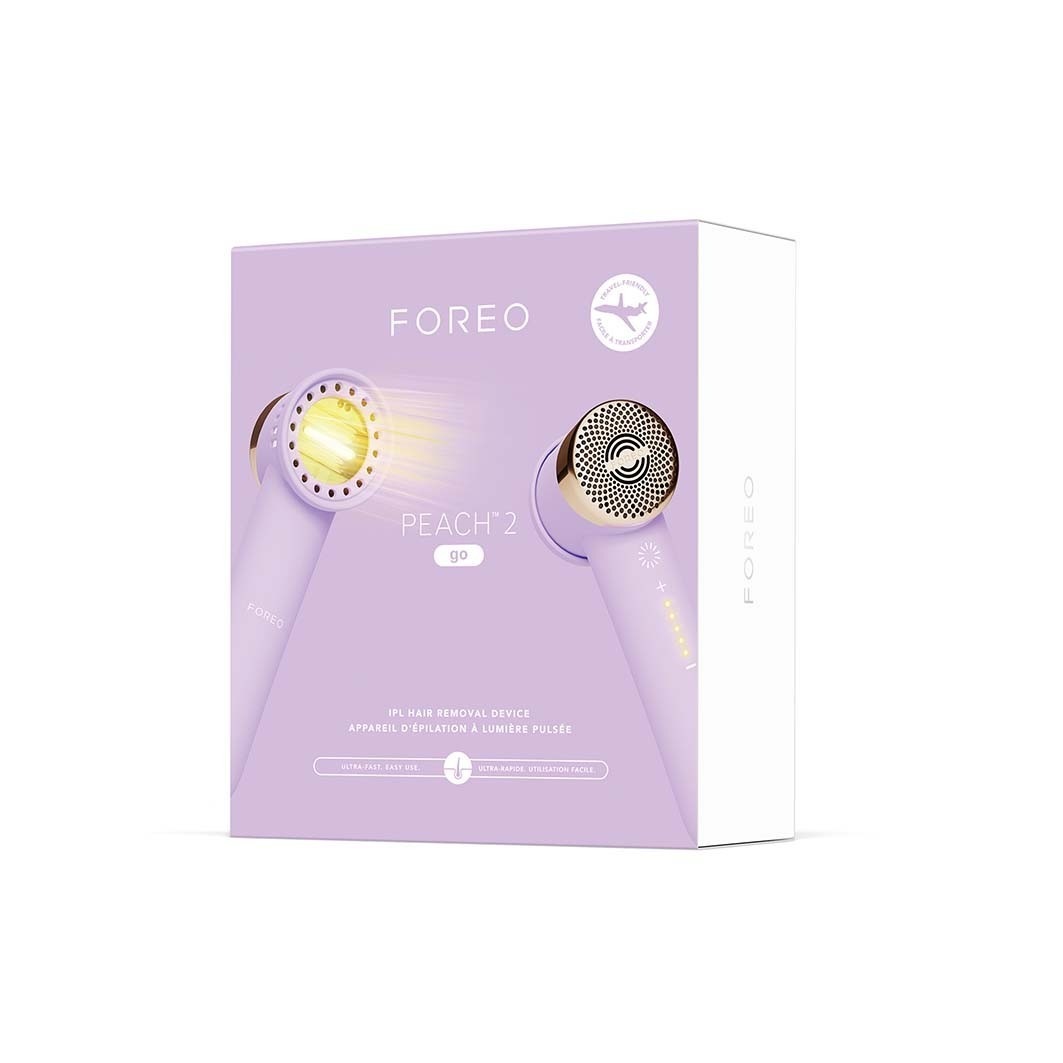 FOREO Epilator PEACH™ PEACH™ 2 go Peach – Napredni, IPL uređaj za trajno uklanjanje dlačica sa sistemom hlađenja, pogodan za putovanja – 1 komad
