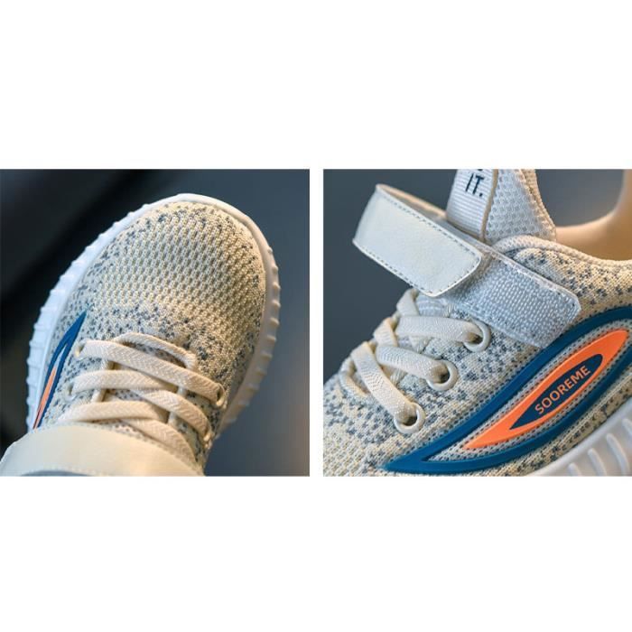 Scarpe da ginnastica per bambini e bambine, scarpe sportive con tessuto a rete traspirante - Rosa