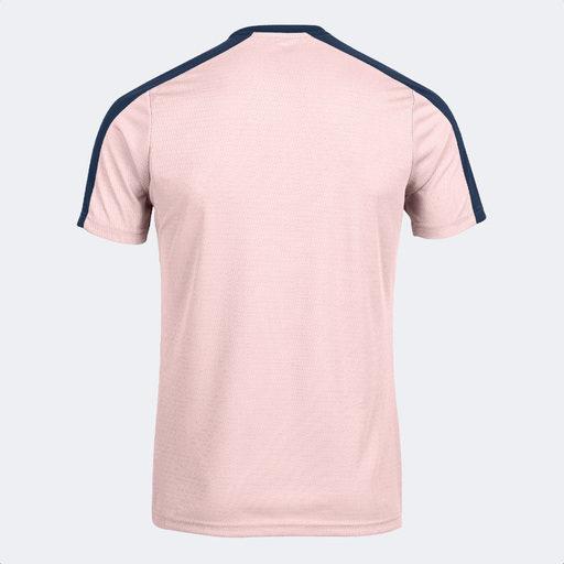 Joma Eco Championship Short Sleeve T-Shirt Navy Pink