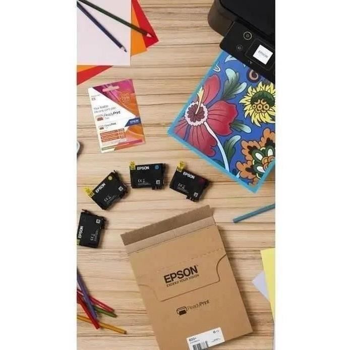 Imprimante EPSON Home XP-2200 + Ready Print Flex Carte prépayée EPSON - Forfait d’approvisionnement automatique