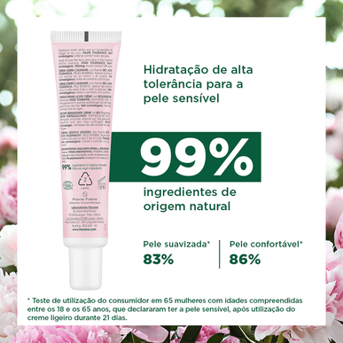Klorane Peony Soothing Light Cream Organic Peony Light Cream rauhoittaa herkkää ihoa 40 ml 40 ml