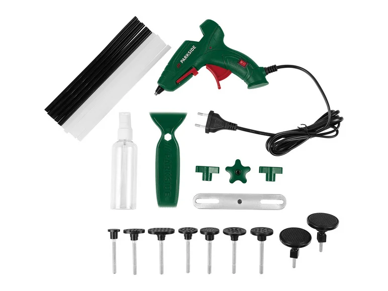 Kit PARKSIDE® para reparo de amassados com pistola de cola quente, 21 peças