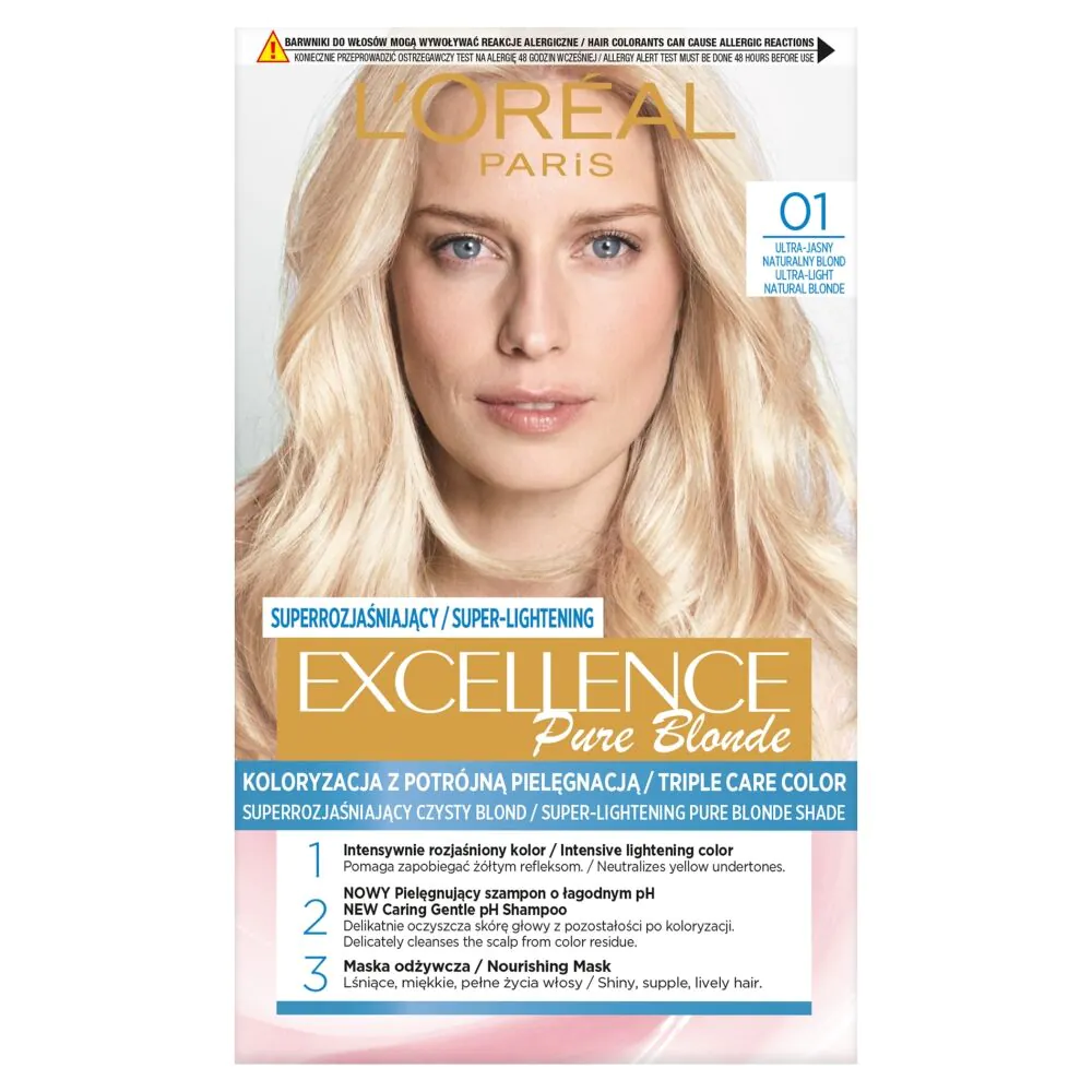 Excellence Farba do włosów 01 Blondesupreme