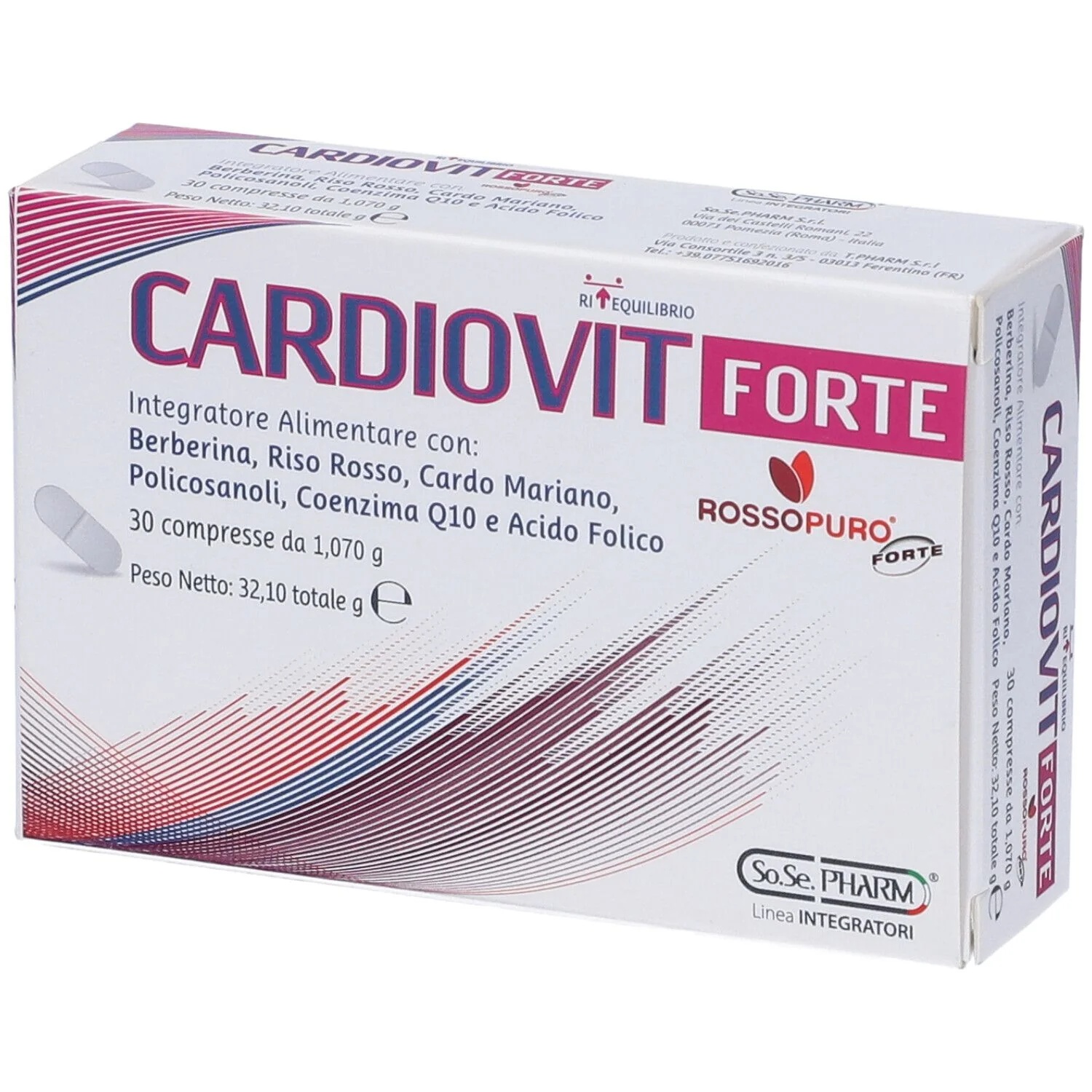 Cardiovit Forte 30 tabletten voor een goede hart- en vaatgezondheid.