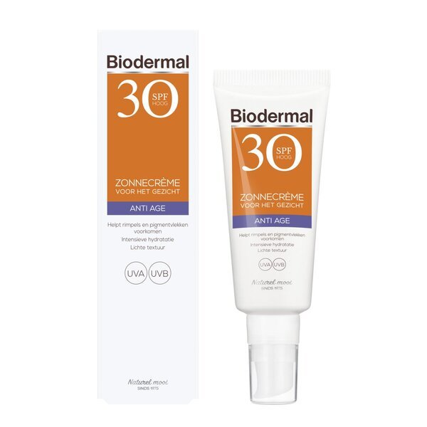 Biodermal Anti Age SPF30 krema za sunčanje za lice 40ml
