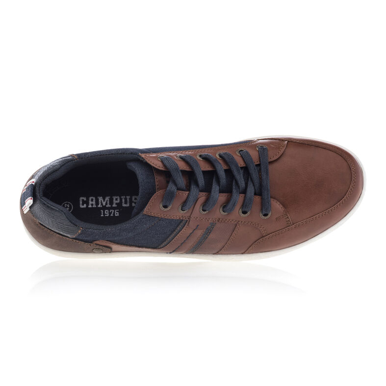 Zapatillas deportivas para hombre color marrón