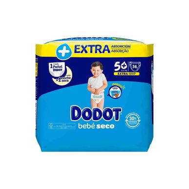 Dodot dětské plenky Extra Absorption 12-17kg velikost 5 56 ks
