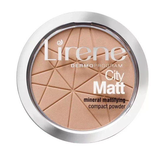 Lirene City Matt mineralny puder matujący 03 Beżowy 9 g