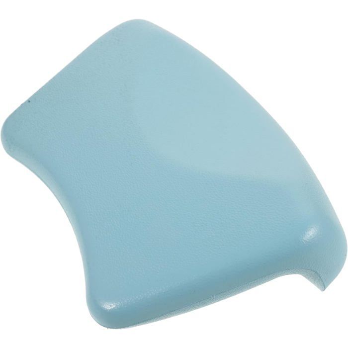 Almohada ergonómica de PU para baño, reposacabezas cómodo para soporte del cuello, accesorio relajante para spa, fácil de limpiar y
