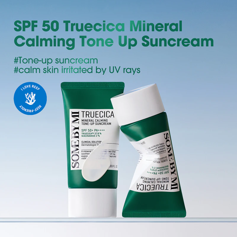 Some By Mi Truecica Mineral Calming Tone-up Suncream SPF 50+