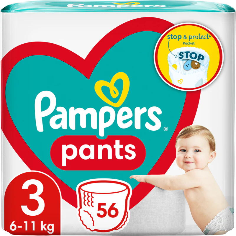 Jednorázové plenky Pampers Pants velikost 3