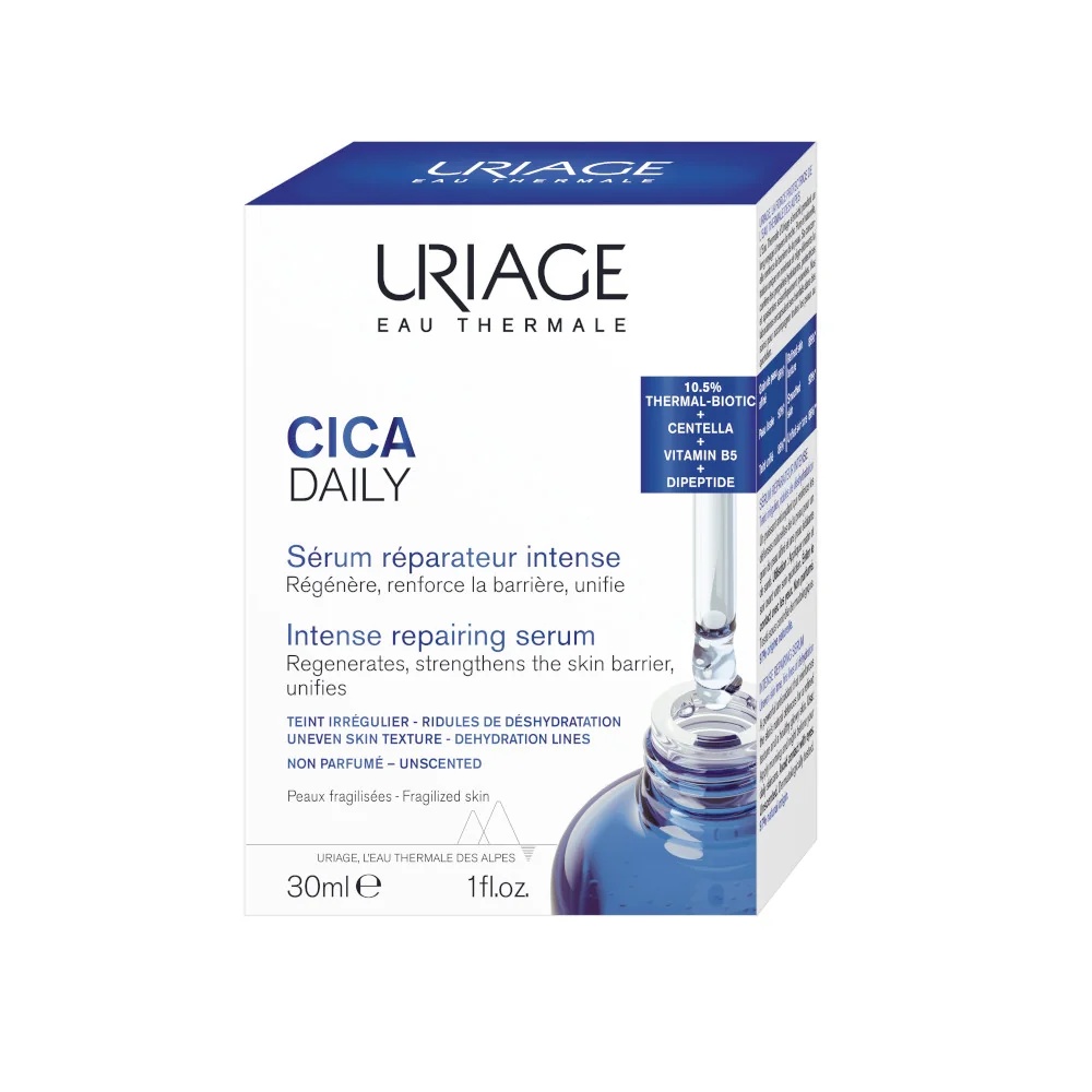 URIAGE Uriage Bariederm Cica igapäevane tasakaalustav näoseerum 30 ml Taastav toime