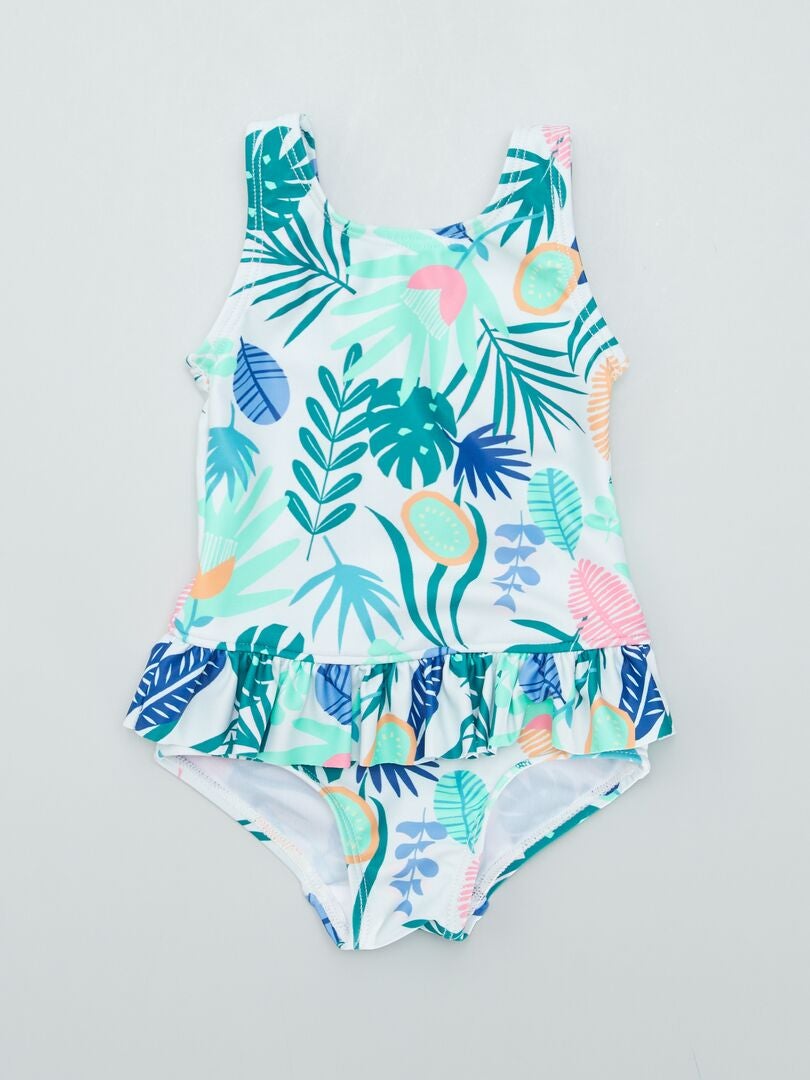 Maiô estampado - AZUL
