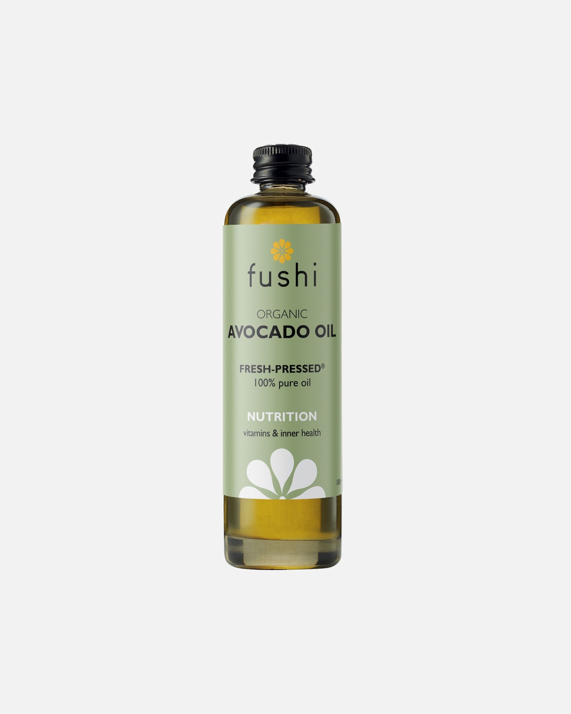 Óleo Corporal de Abacate Orgânico Fushi - 100 ml