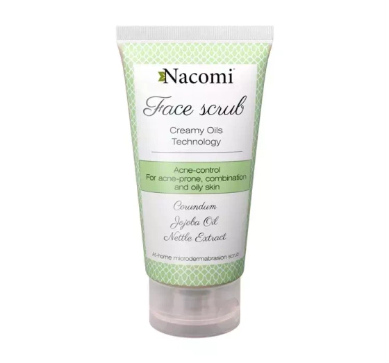 Nacomi peeling do twarzy korund przeciwtrądzikowy 85 ml