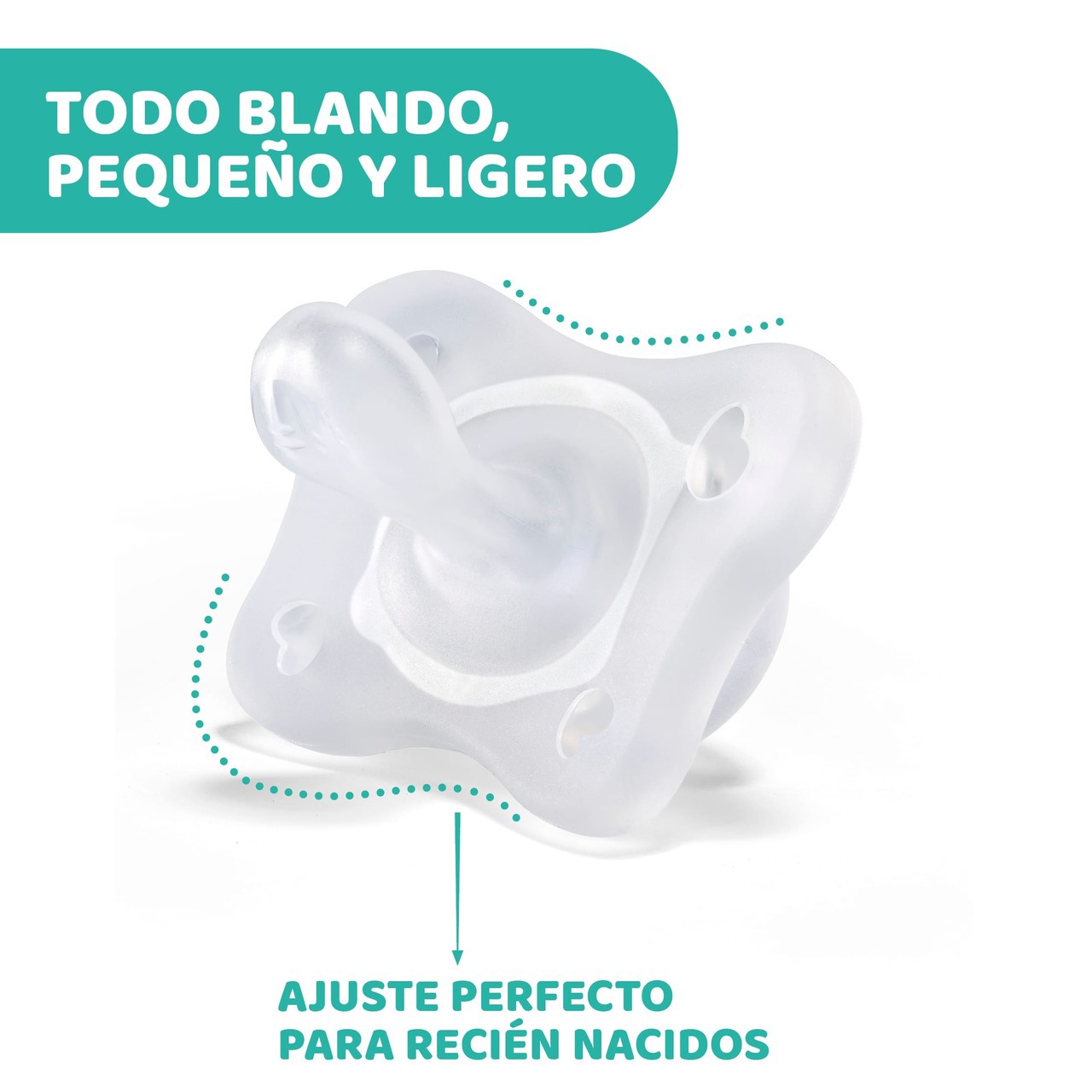 Mini Soft 0-2 m Chupete PhysioForma
