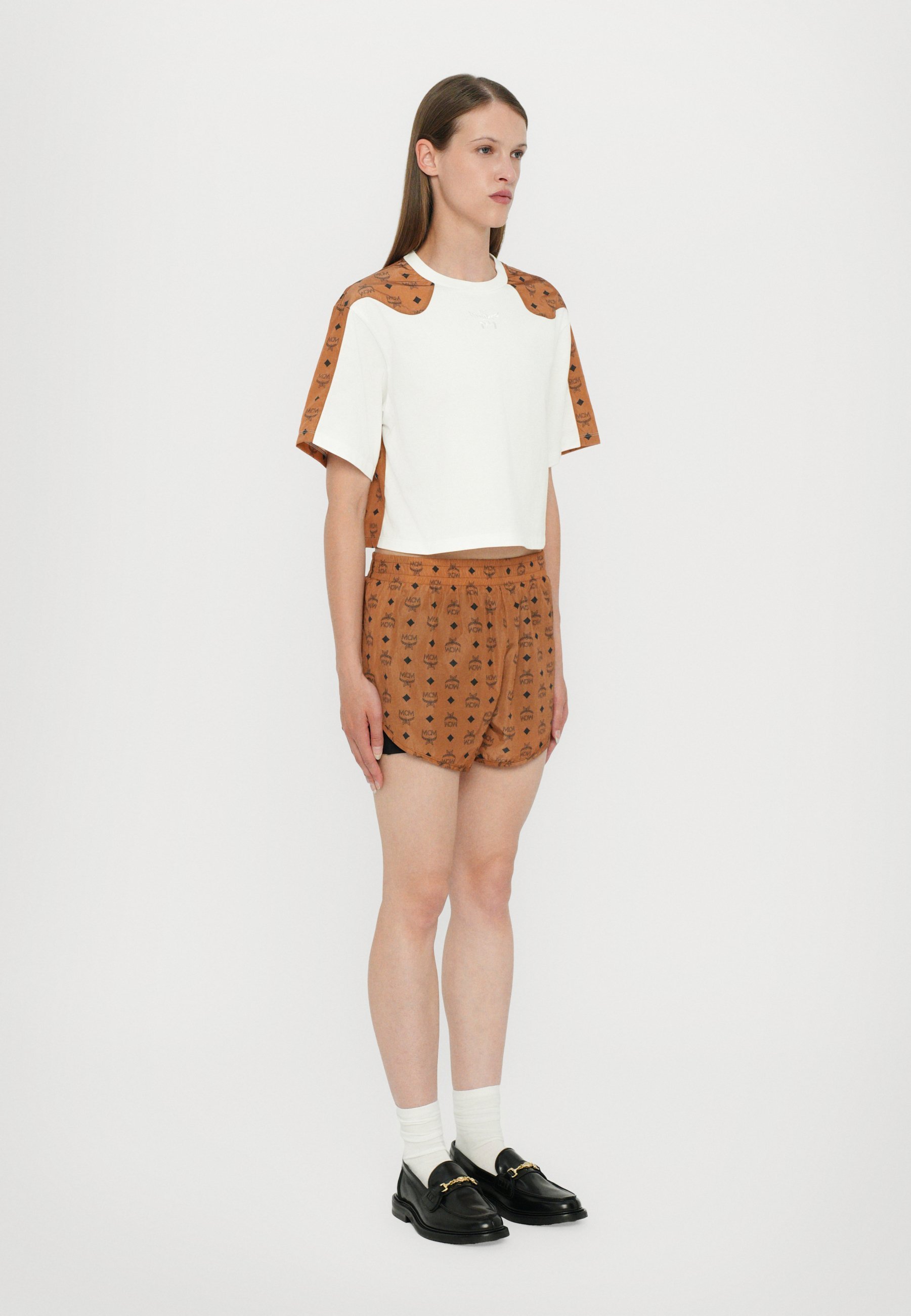 T-shirt imprimé MCM - blanc