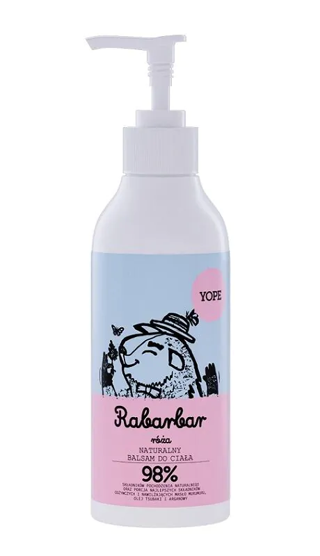 Yope Balsam do ciała Rabarbar i Róża
