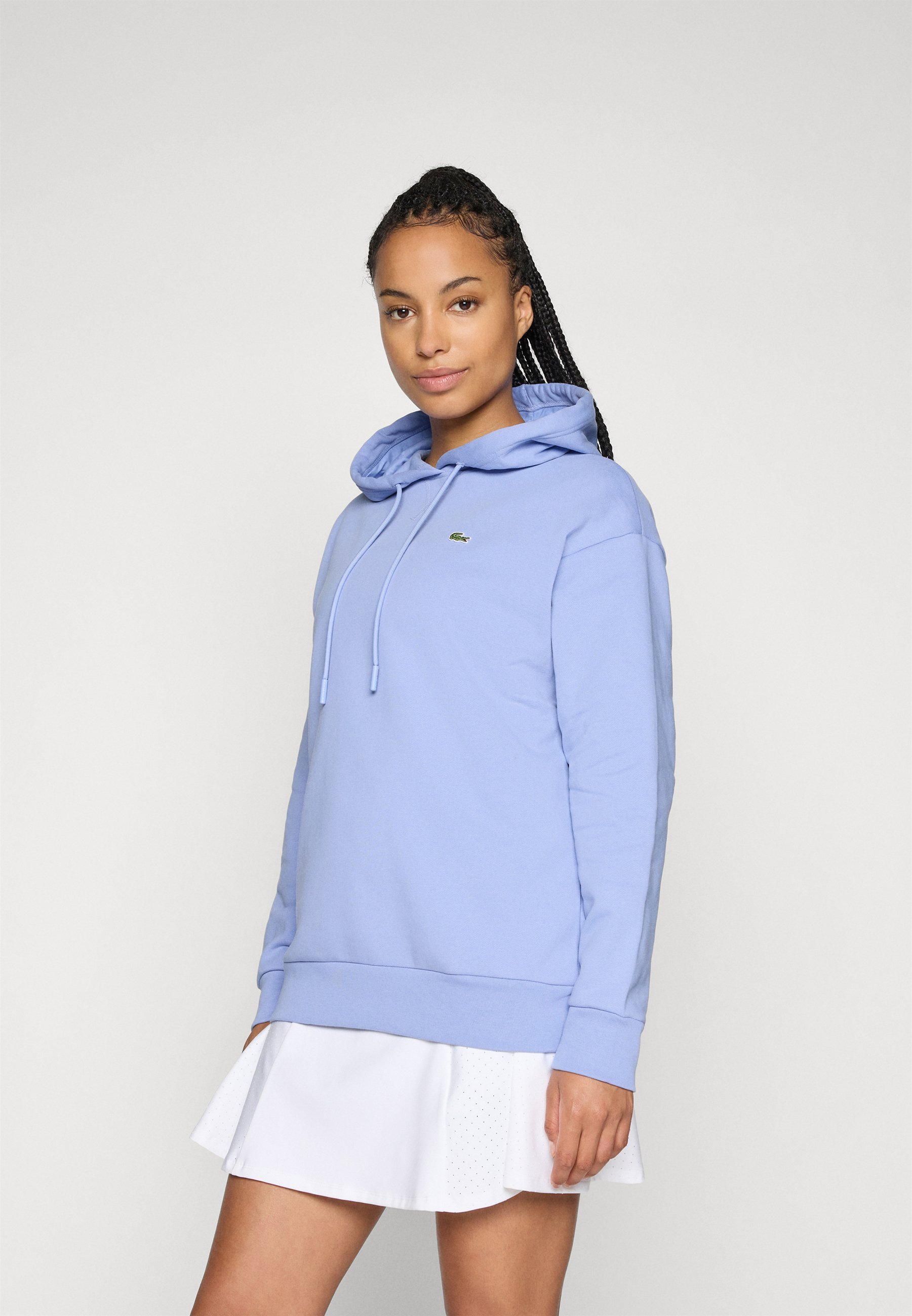 Lacoste Sport CLASSIC - Sweat à capuche - delphinium