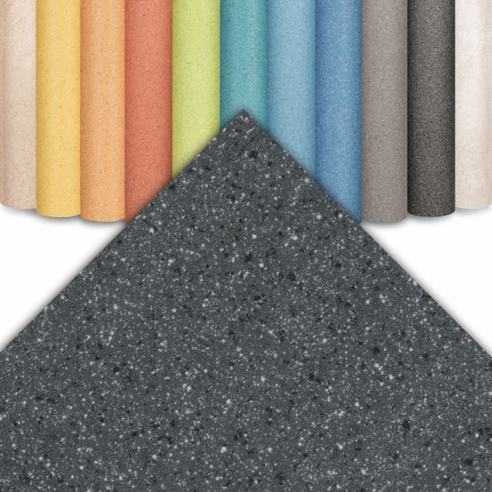 Piso de PVC resistente à abrasão Mira 990D, 100 x 600 cm